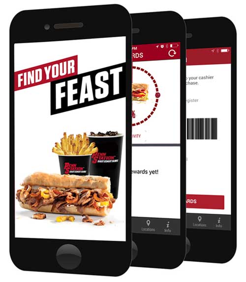 PS App Screen Shots